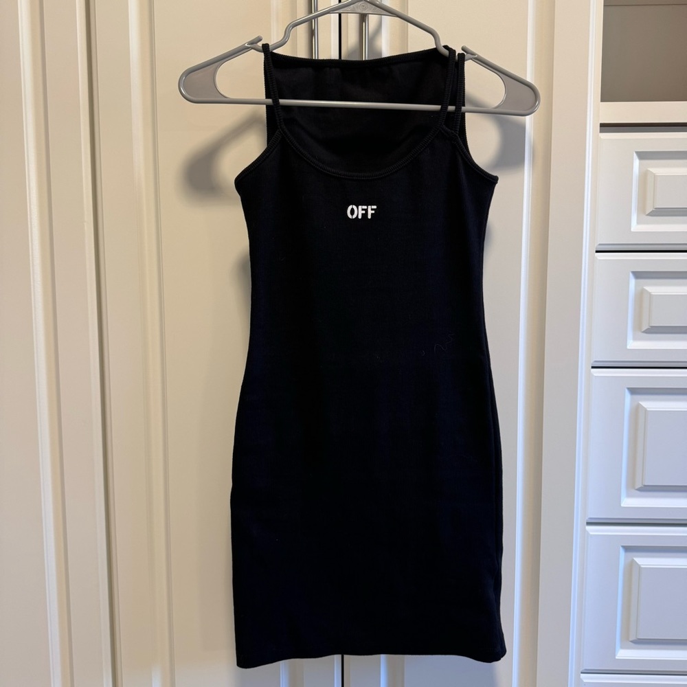 Off-white Tank Dress